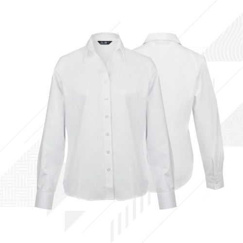 Blusa Oxford Classic Manga larga