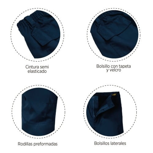 PANTALÓN IRONSAFE CARGO GABARDINA
