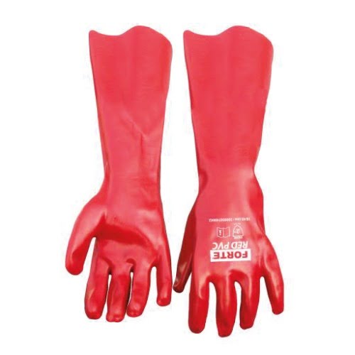 Guante PVC Rojo