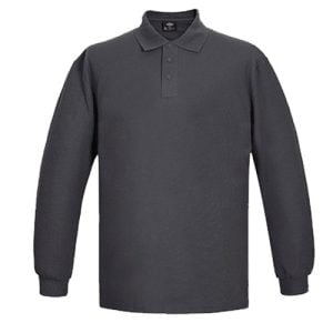 Polera Pique Hombre Manga Larga 60% Alg 40% Poly