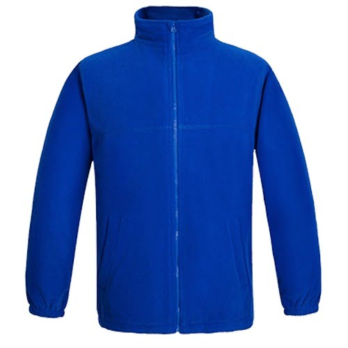 Micropolar manga larga 100% poliester con slim fit 4cm.