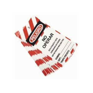 TARJETAS LOCKOUT NO OPERAR (25 UNIDADES)