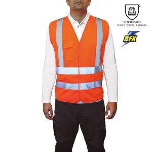 Chaleco reflectivo 4 cintas