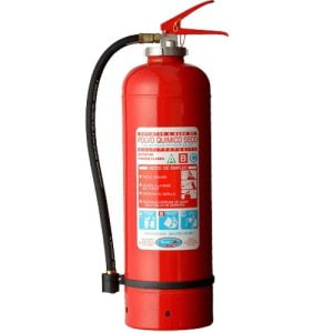 Extintor PQS 10kg con Botellín CO2