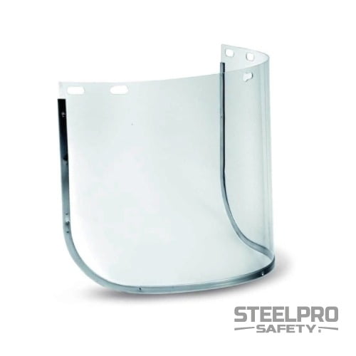 Visor Policarbonato ribete aluminio 8x16