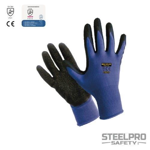 Guante Multiproposito Poliester Latex