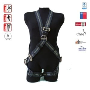 Arnés 4D Dieléctrico con respaldo Lumbar