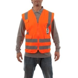 Chaleco Supervisor RFX Naranjo UPF 25