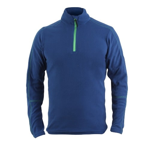 Micropolar HW rengo azul/verde fluor