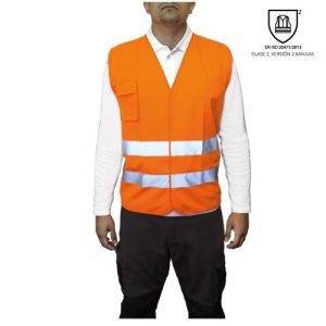 Chaleco reflectivo 2 cintas
