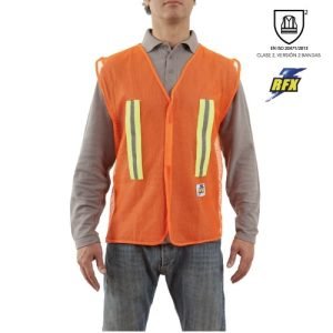 Chaleco RFX Malla Naranjo