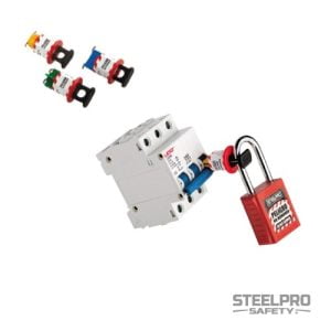 Bloqueo breaker eléctrico