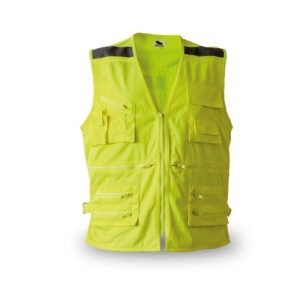 Chaleco Geólogo Poplin amarillo