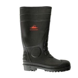 Bota Pvc Darroka Negra Austin Con Punta