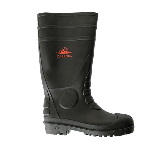 Bota Pvc Darroka Negra Austin Con Punta