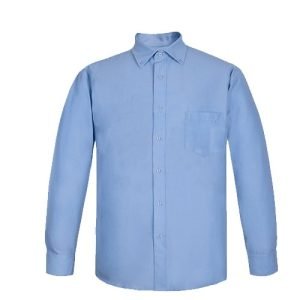 Camisa Oxford 55/45 Con Bolsillo Fijo